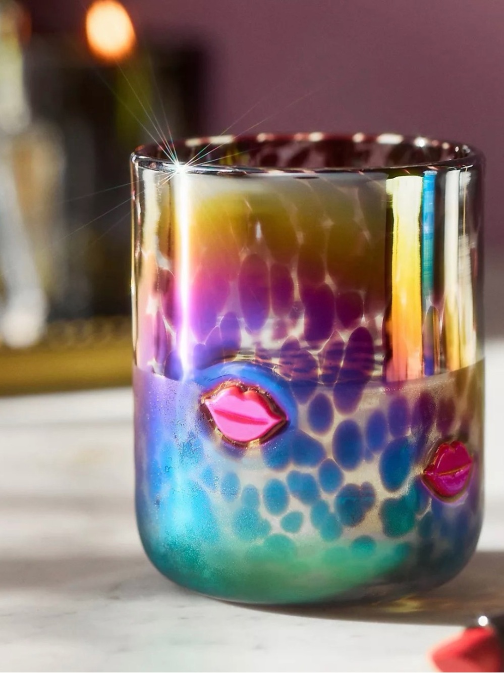 Anthropologie Marquee Icon Juice Glass